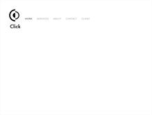 Tablet Screenshot of clickproductions.ca